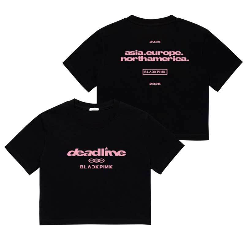 BLACKPINK DEADLINE T-SHIRT/CROPPEDS 100% COTTON – PLANET STORE