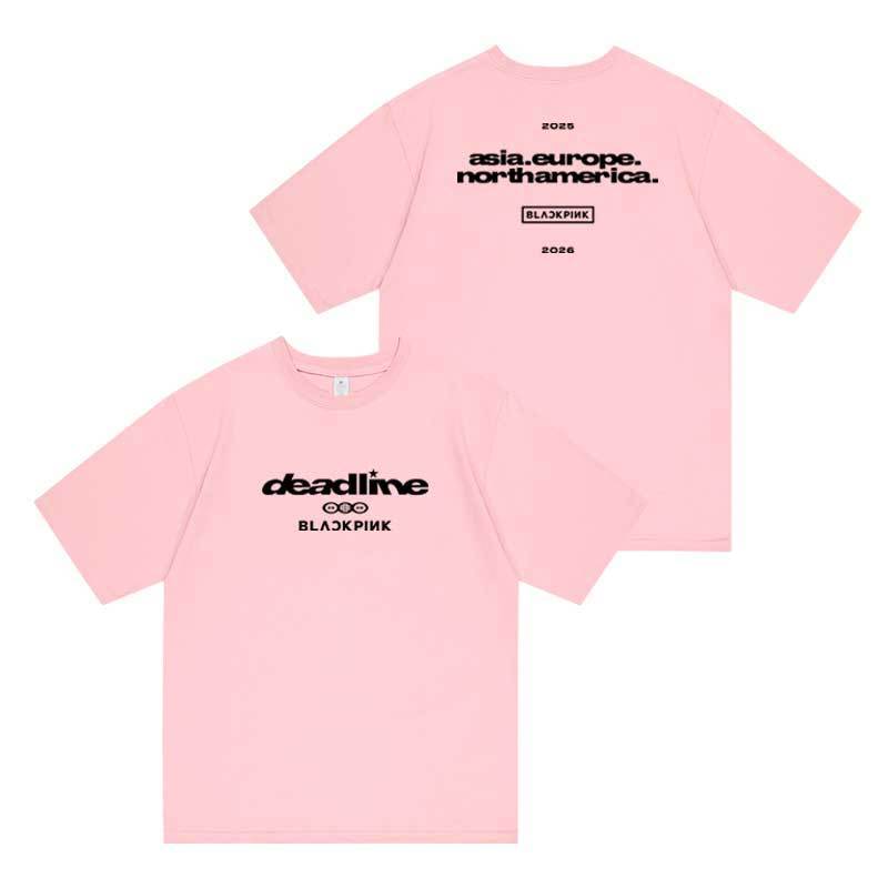 BLACKPINK DEADLINE T-SHIRT/CROPPEDS 100% COTTON – PLANET STORE
