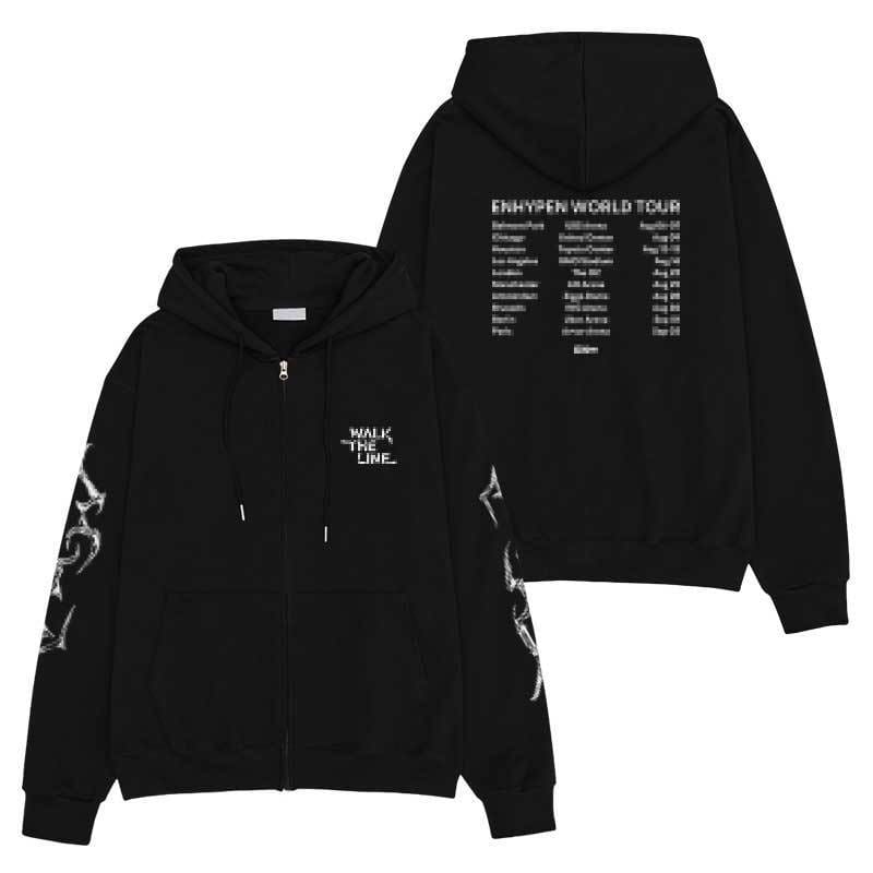 ENHYPEN HOODIE WALK THE LINE 2025 – PLANET STORE