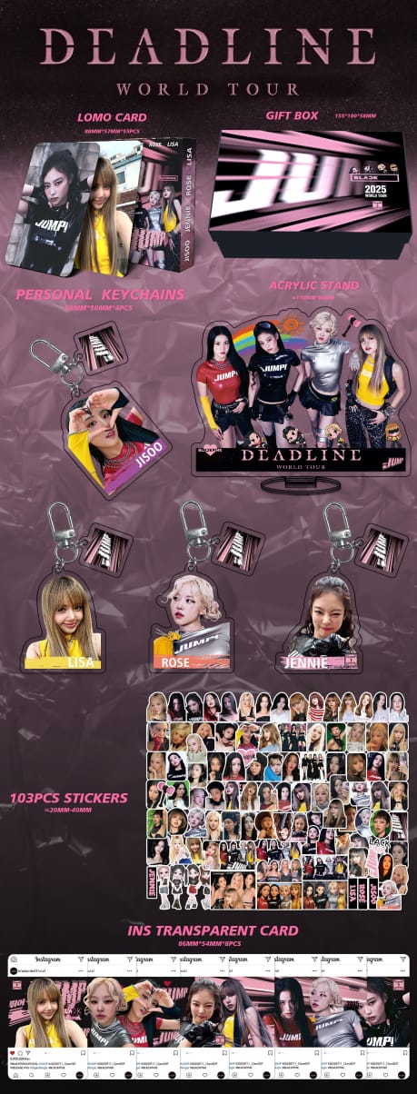 BLACKPINK DEADLINE JUMP GIFT BOX – PLANET STORE
