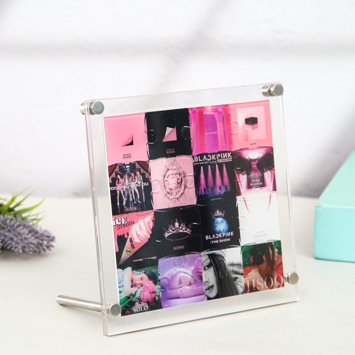 人気‼️BLACKPINK パネル４枚セット ‼️ BLACKPINK ALBUMS DECORATIVE PUZZLE BOARD – PLANET STORE