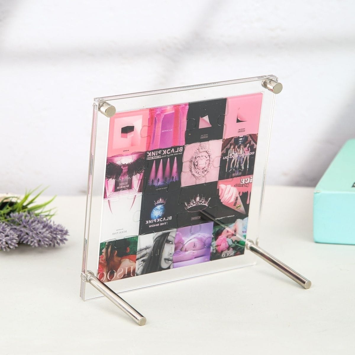 DEKORATIVE PUZZLE-PLATTE FÜR BLACKPINK-ALBEN