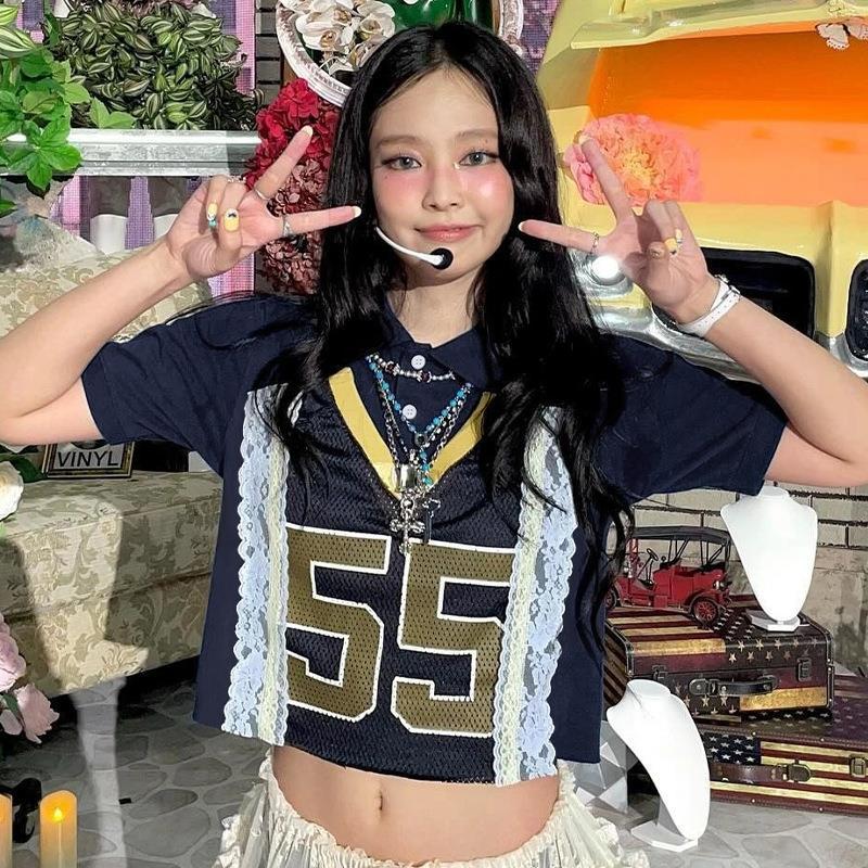 JENNIE (BLACKPINK) T-SHIRT 100 % POLYESTER