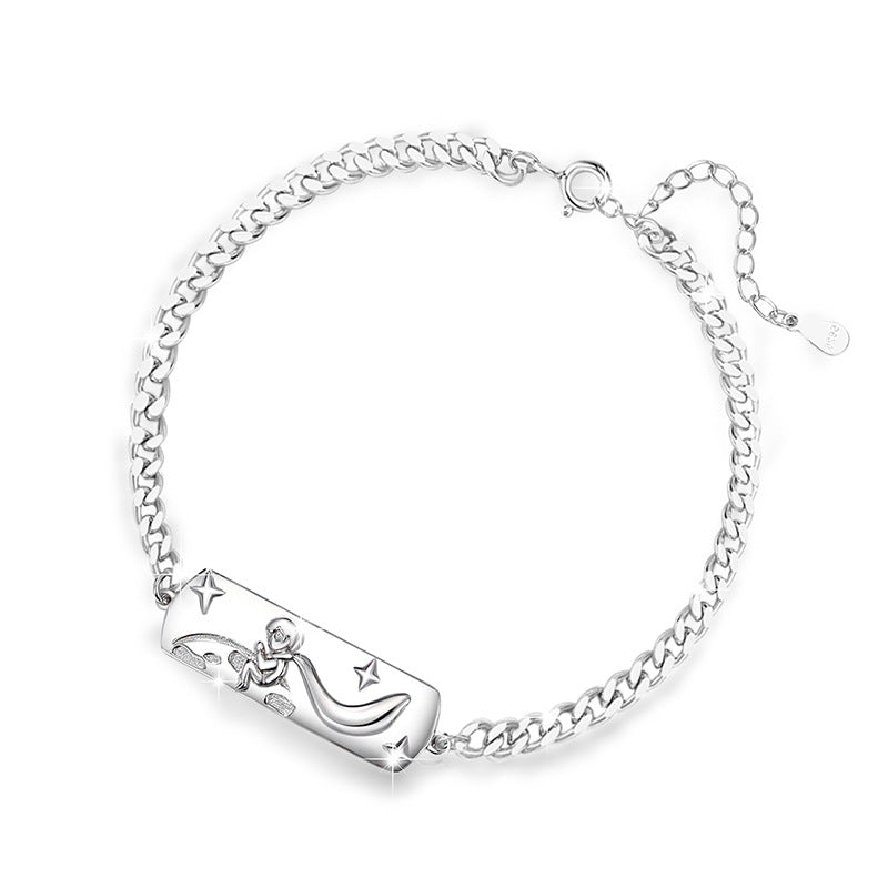 925 STERLING SILBER DER KLEINE PRINZ ARMBAND