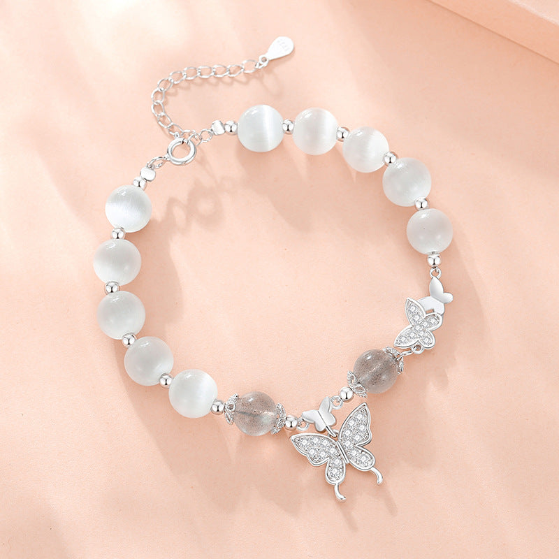 925 STERLING SILVER BUTTERFLY BRACELET