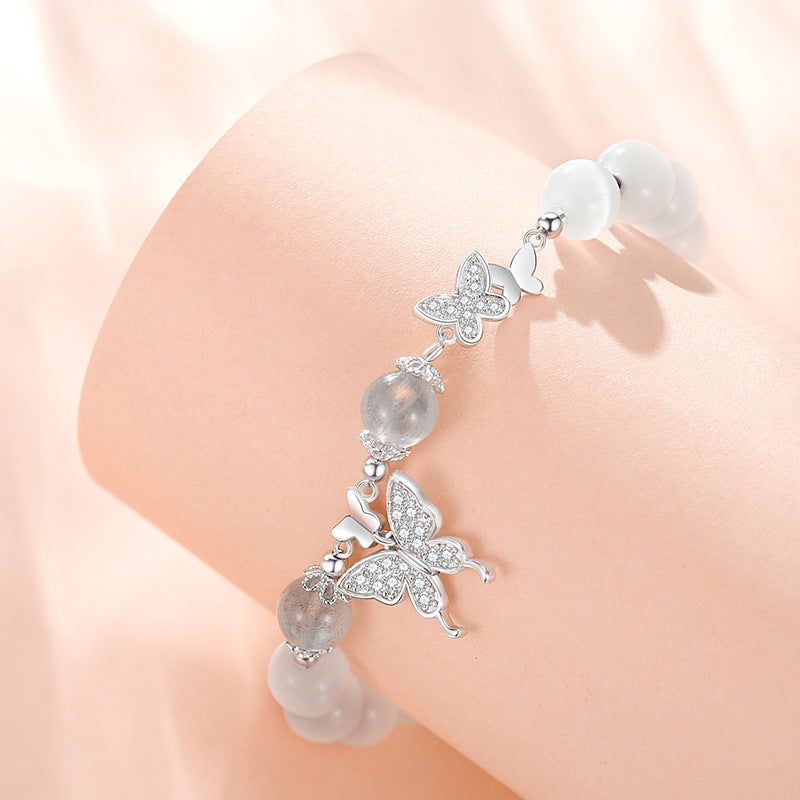 925 STERLING SILVER BUTTERFLY BRACELET