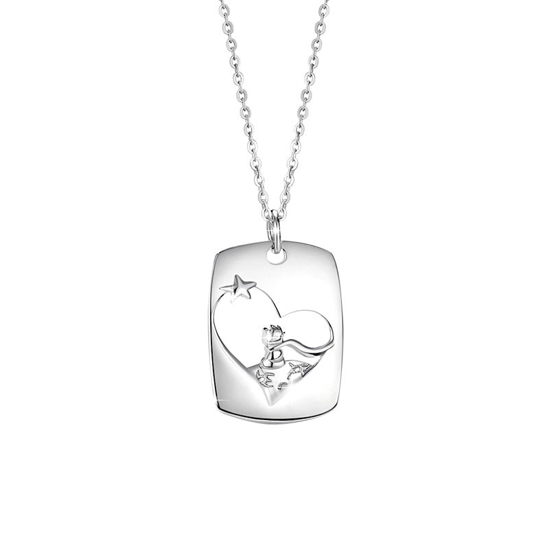 925 STERLING SILVER THE LITTLE PRINCE NECKLACE