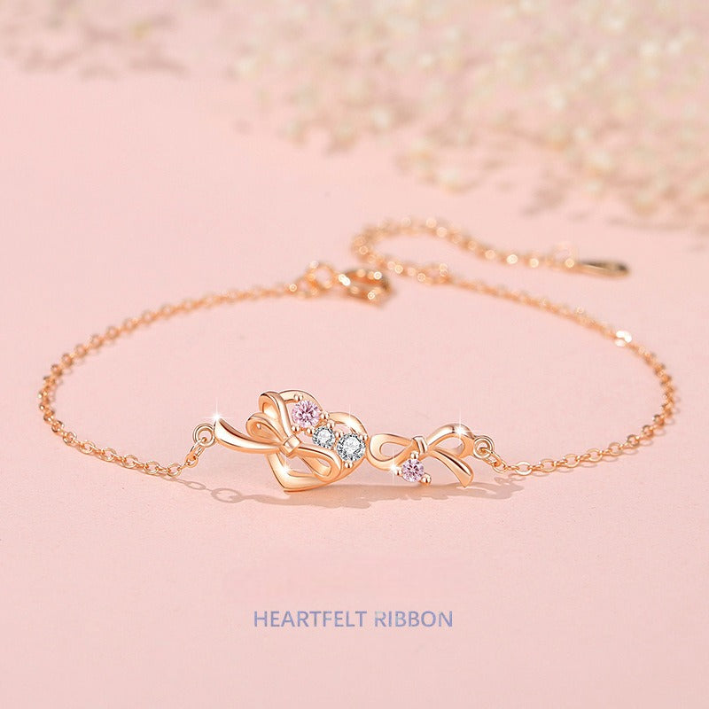 925 STERLINGSILBER HERZBAND-ARMBAND
