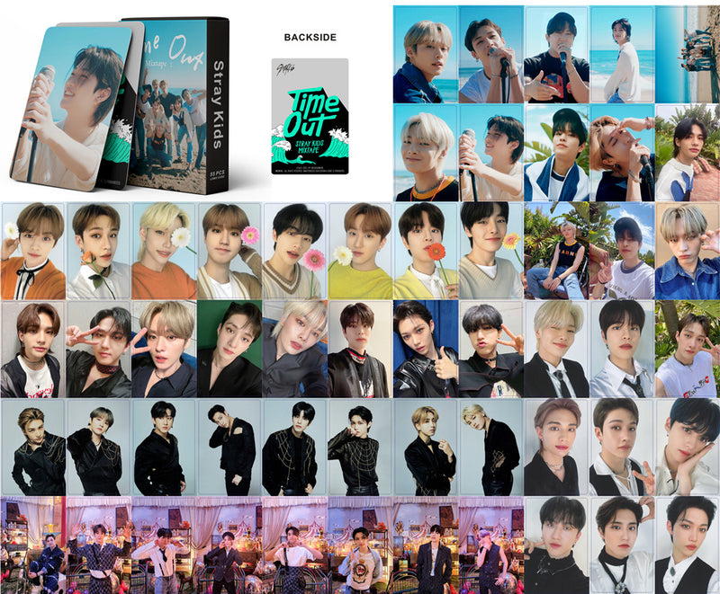 STRAY KIDS PHOTOCARDS 55 PÇS