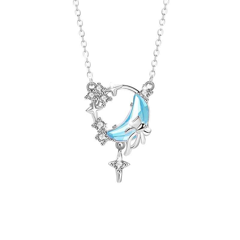HALSKEtTE „LUNA“ AUS 925ER STERLINGSILBER