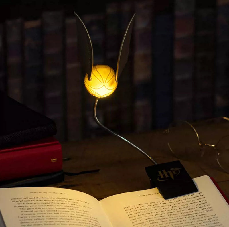 LÁMPARA DE LECTURA LED HARRY POTTER SOPÓN DORADO