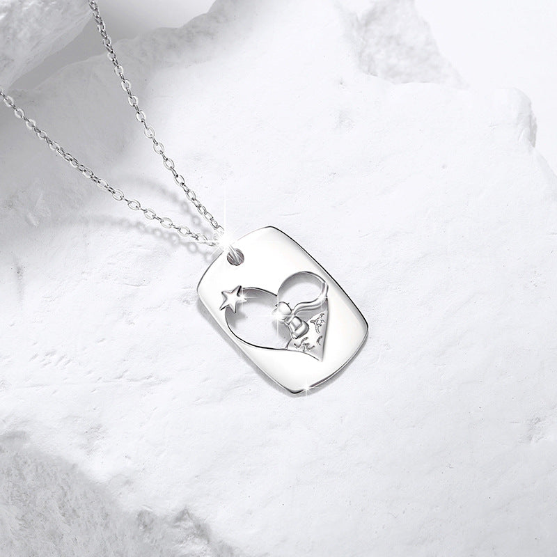 925 STERLING SILVER THE LITTLE PRINCE NECKLACE