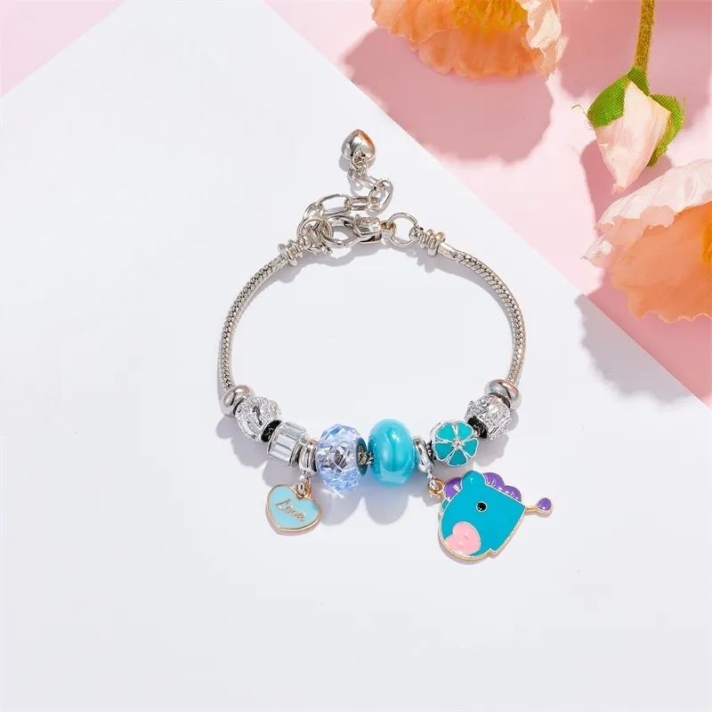 STAINLESS STEEL BT21/BTS CHARM BRACELET (all characters)