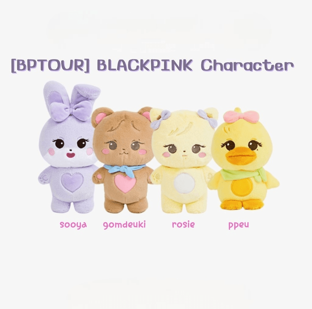 BLACKPINK TOUR CHARACTER PLUSH