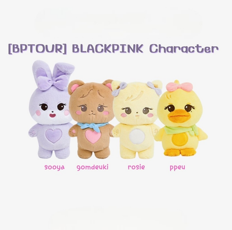 BLACKPINK TOUR CHARACTER PLUSH