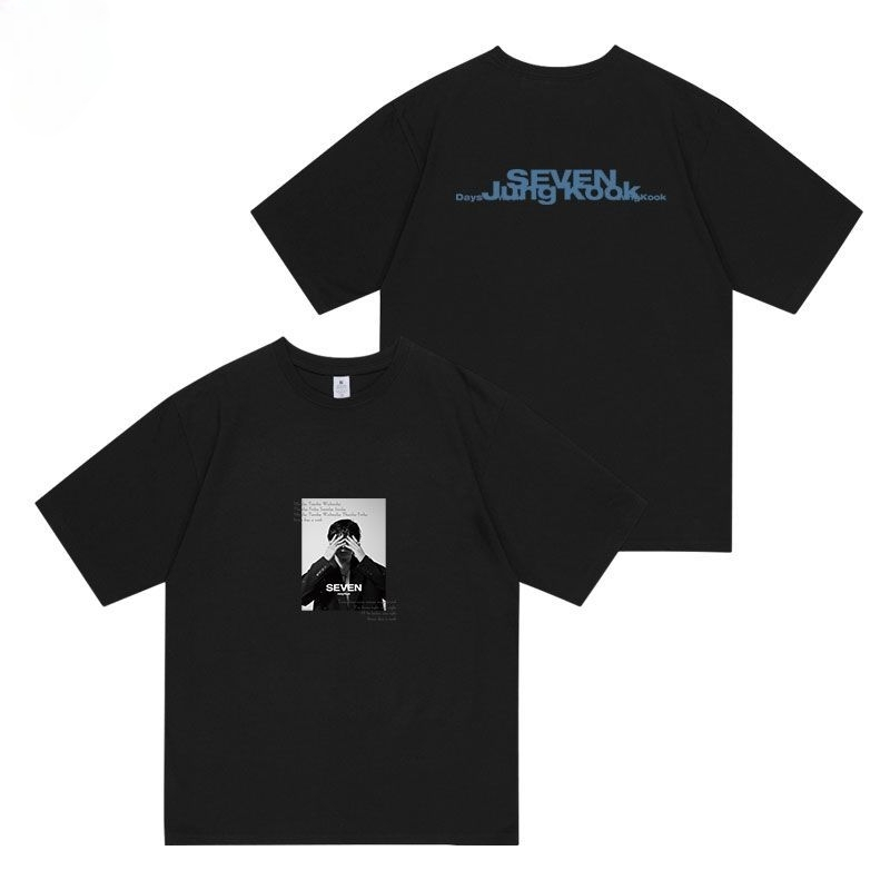 JUNGKOOK SEVEN T-SHIRTS 100% COTTON