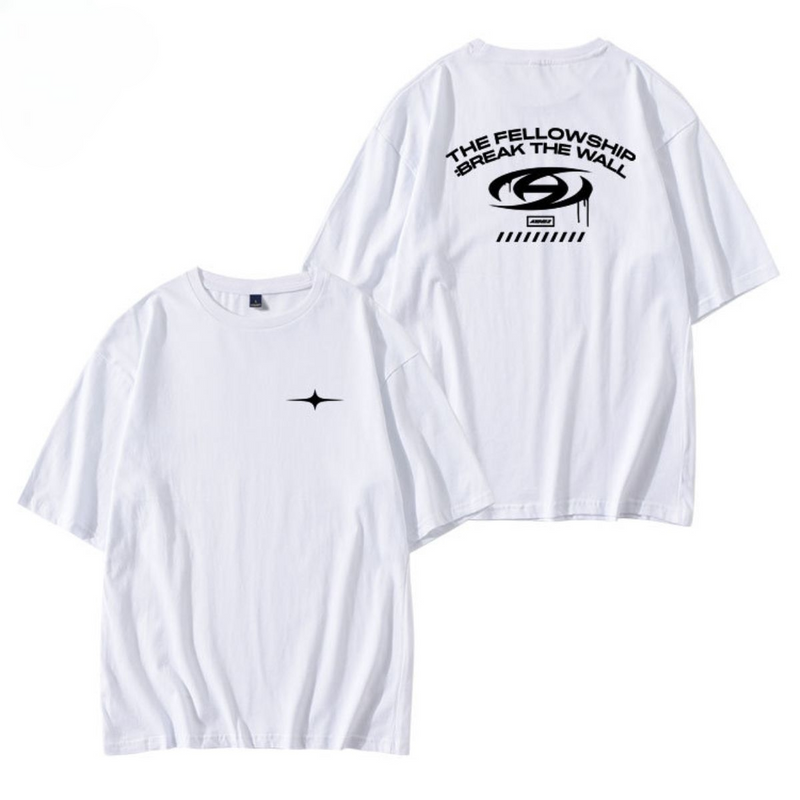 ATEEZ BREAK THE WALL T-SHIRTS (black and white)