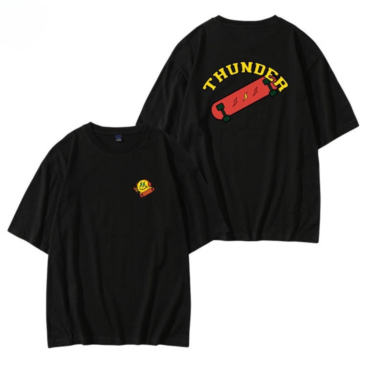 ATEEZ MERCH BREAK THE WALL 100% COTTON SHIRTS (black and white)