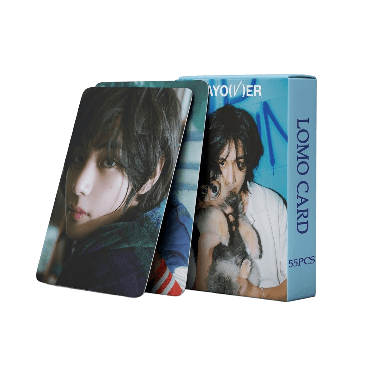 KIT WITH 55 PHOTOCARDS V LAYOVER