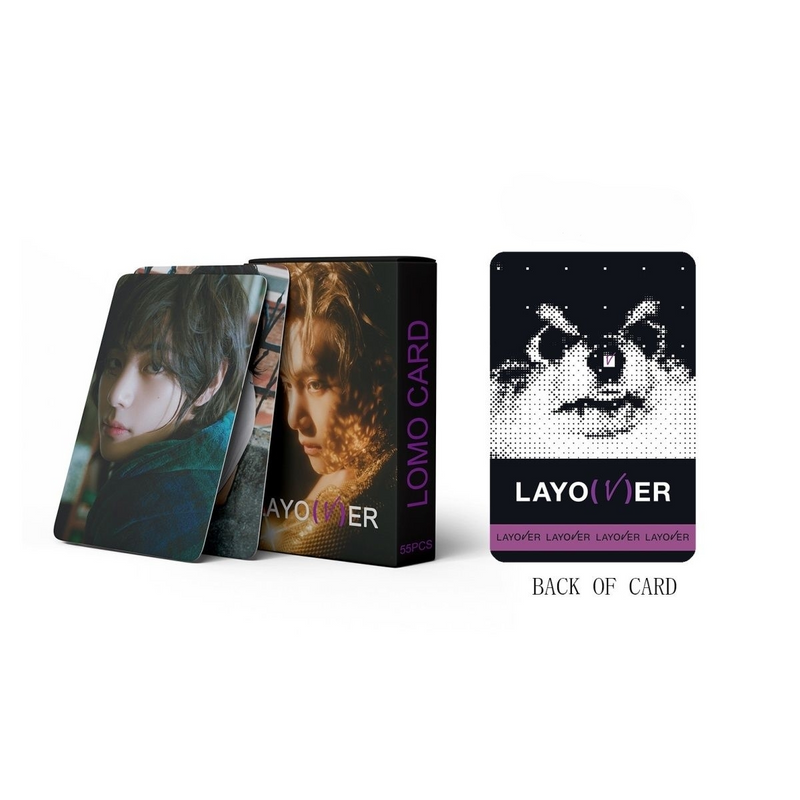 KIT WITH 55 PHOTOCARDS V LAYOVER