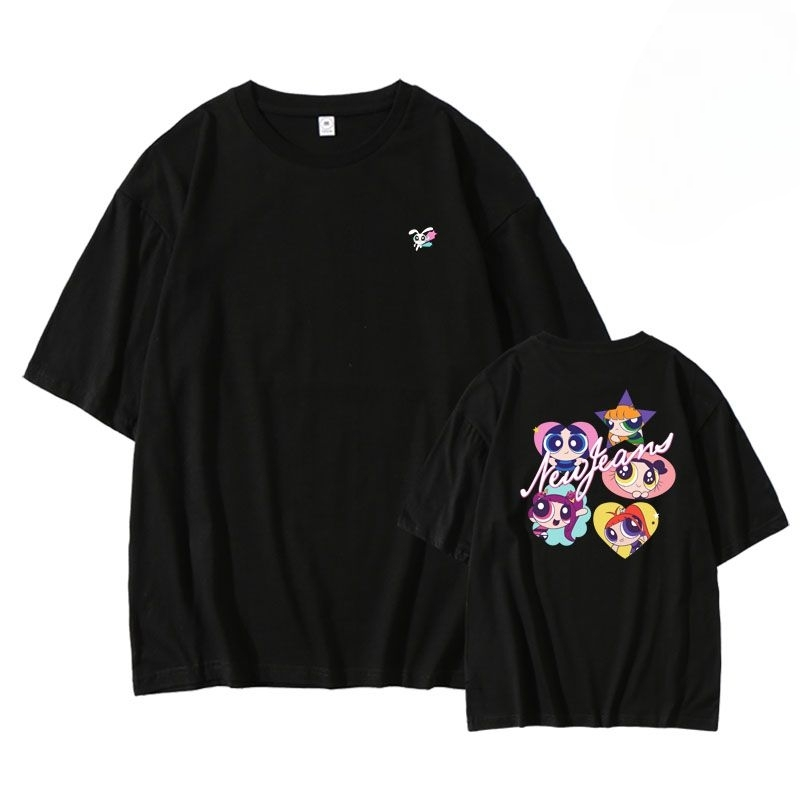 NEWJEANS GET UP T-SHIRT 100% COTTON (various colors)