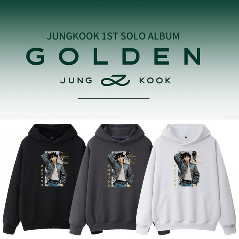 JUNGKOOK GOLDEN HOODIE