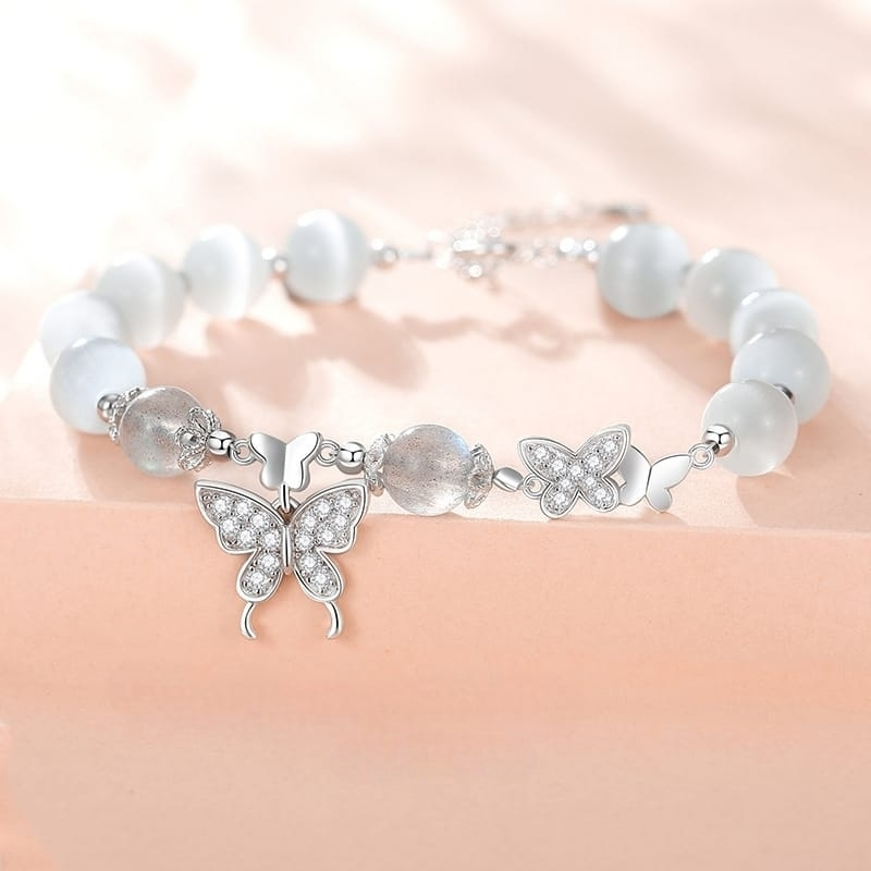 925 STERLING SILVER BUTTERFLY BRACELET