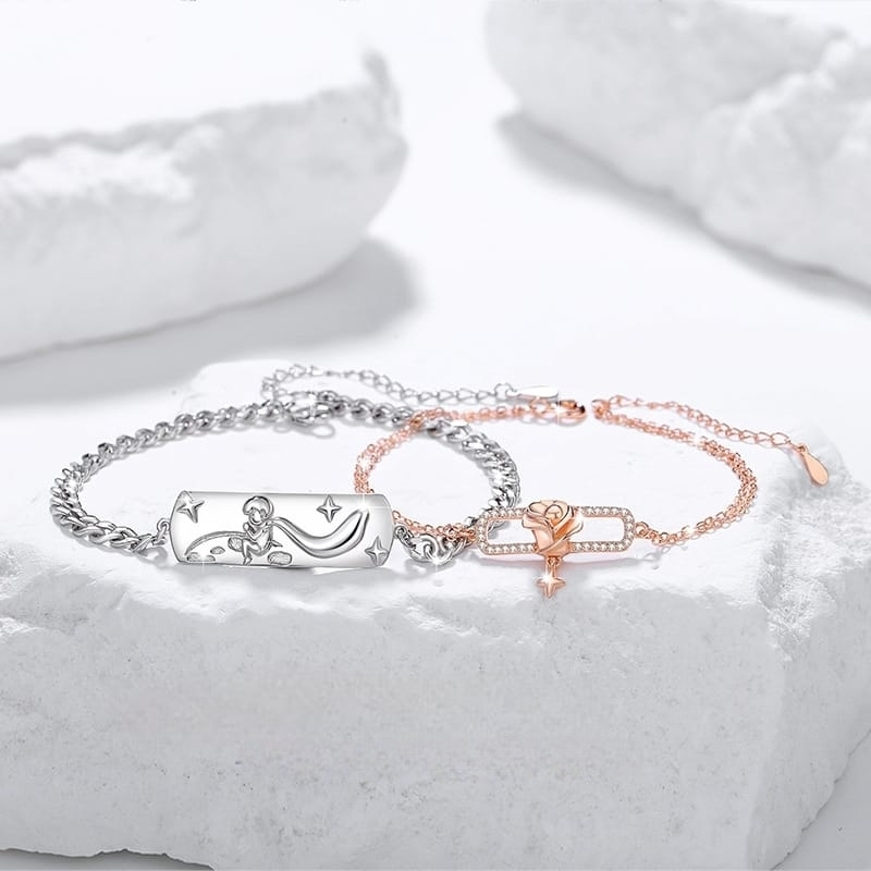 925 STERLING SILBER DER KLEINE PRINZ ARMBAND
