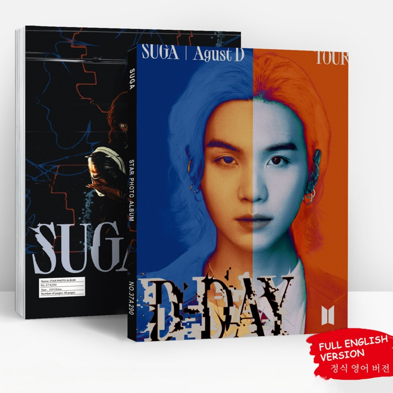 SUGA D'DAY KIT 80 PCS (PHOTOBOOK + VARIOUS ITEMS)