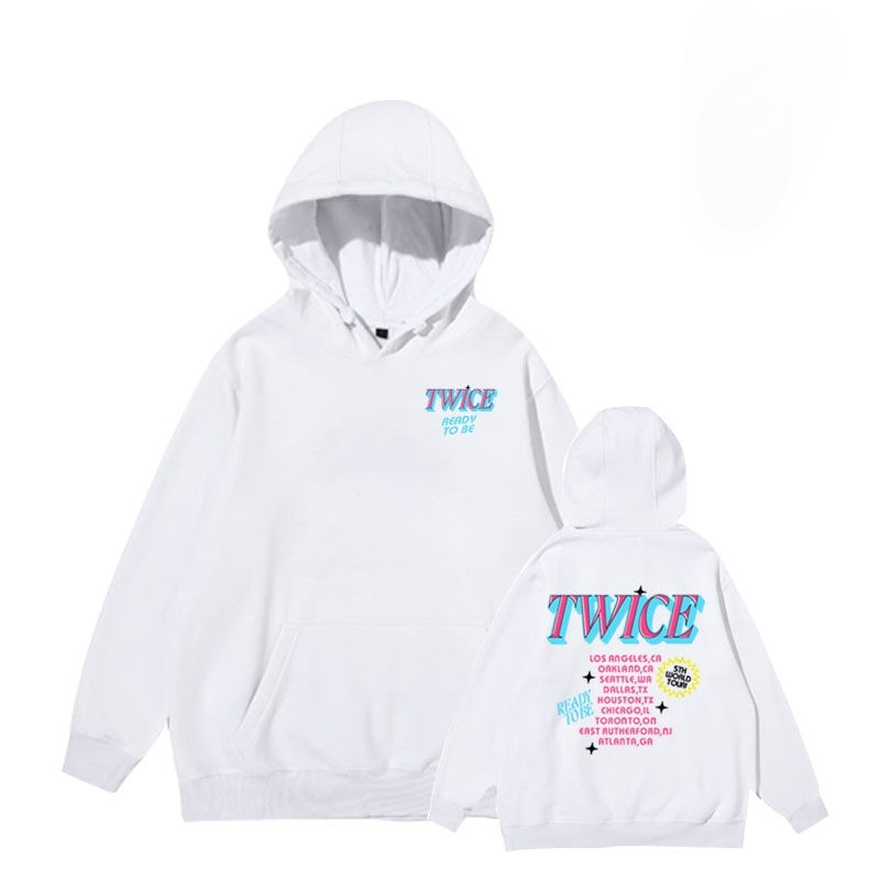 TWICE 5TH WORLD TOUR READY TO BE HOODIES