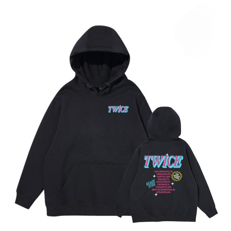 TWICE 5TH WORLD TOUR READY TO BE HOODIES