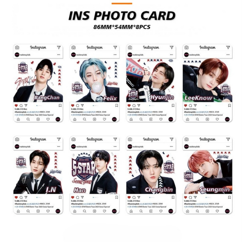 STRAY KIDS ROCK STAR/樂-STAR KIT CON 164 PIEZAS (¡CAJA DE REGALO CON VARIOS ARTÍCULOS!✨)