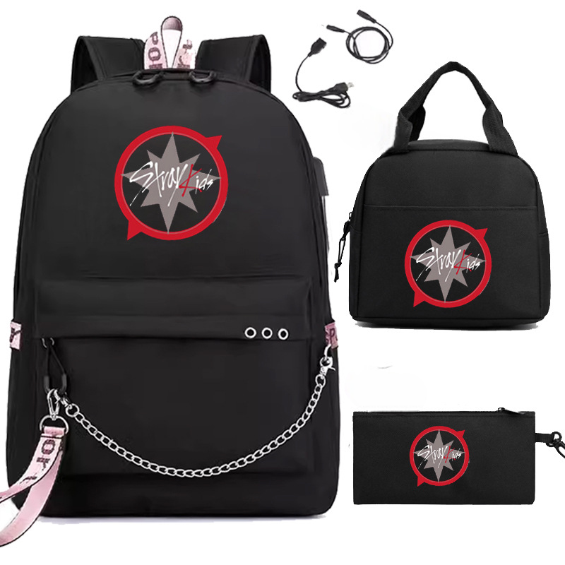 SET STRAY KIDS BACKPACKS (3 different models!)