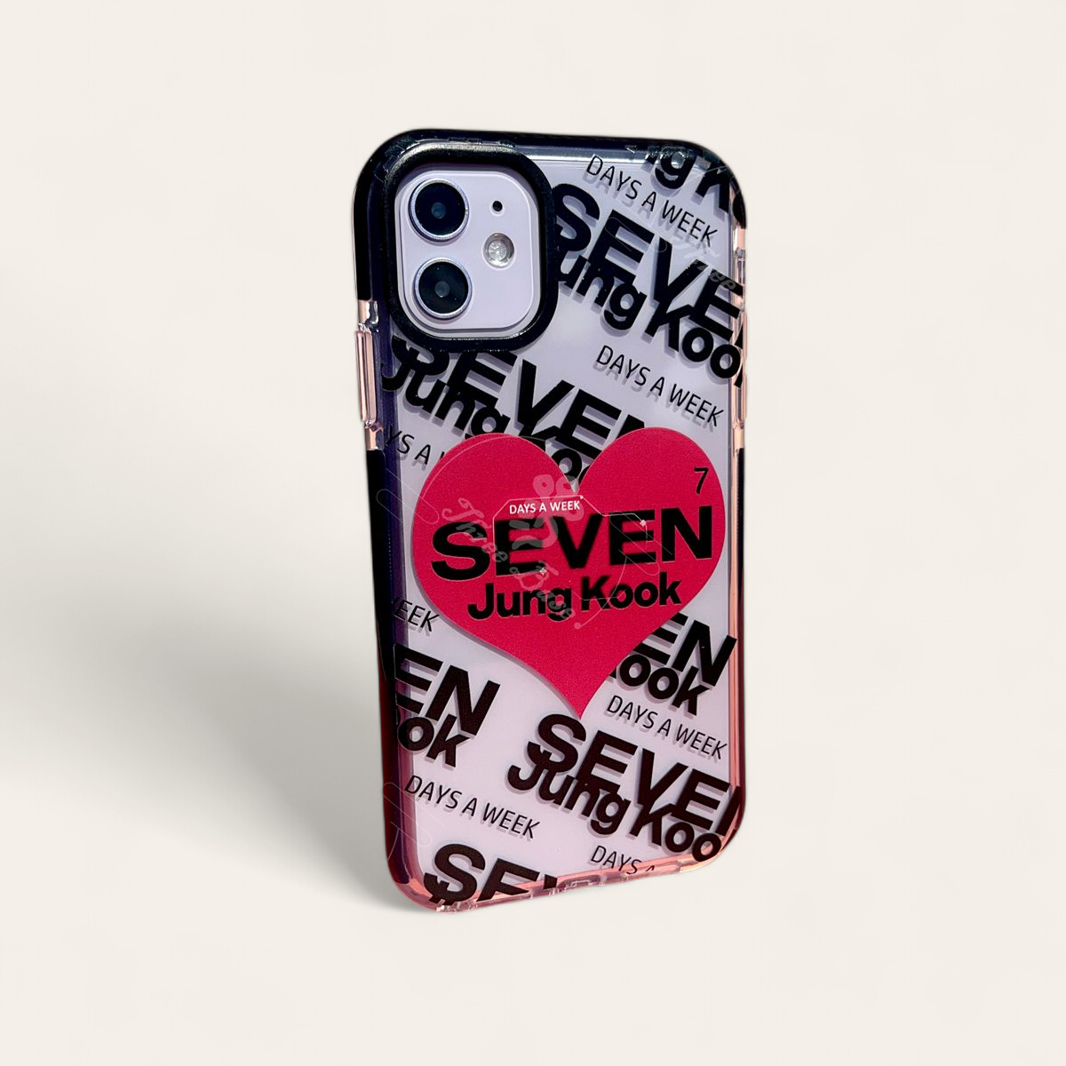 JUNGKOOK SEVEN CELL PHONE CASES - IPHONE VARIOUS MODELS!