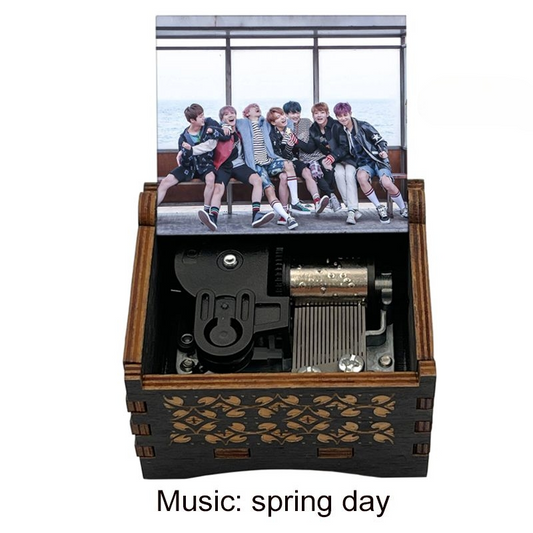 BTS SPRING DAY MUSIC BOX WIND UP VARIOUS MODELS!