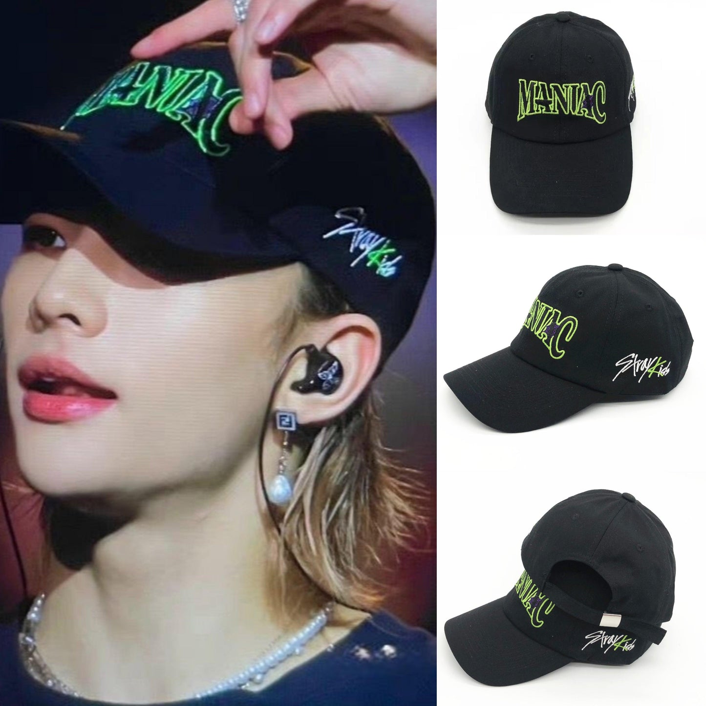 MANIAC STRAY KIDS CAP