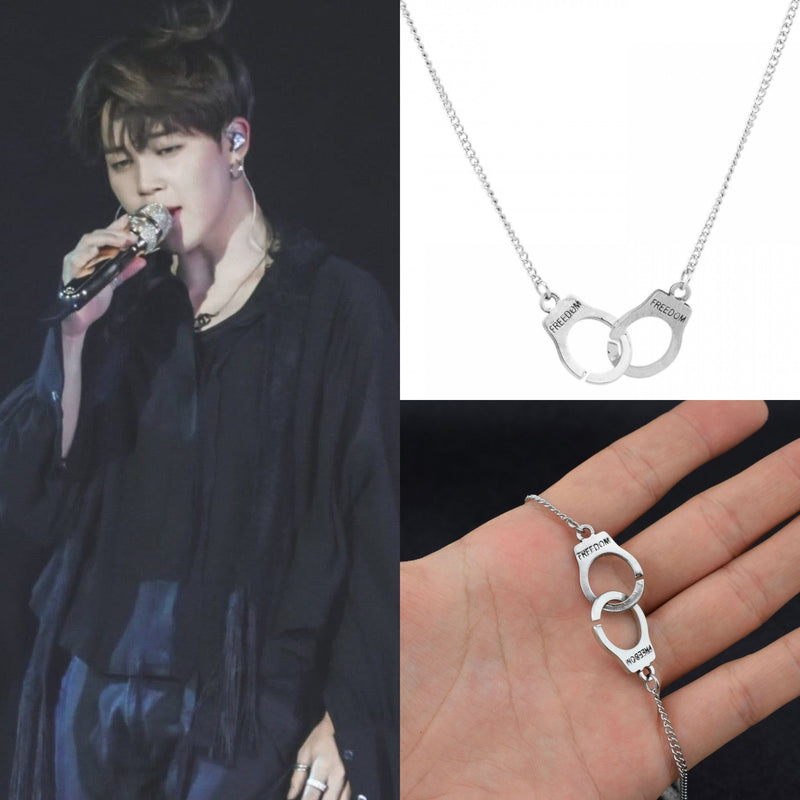 FREEDON JIMIN BTS NECKLACE IN STAINLESS STEEL