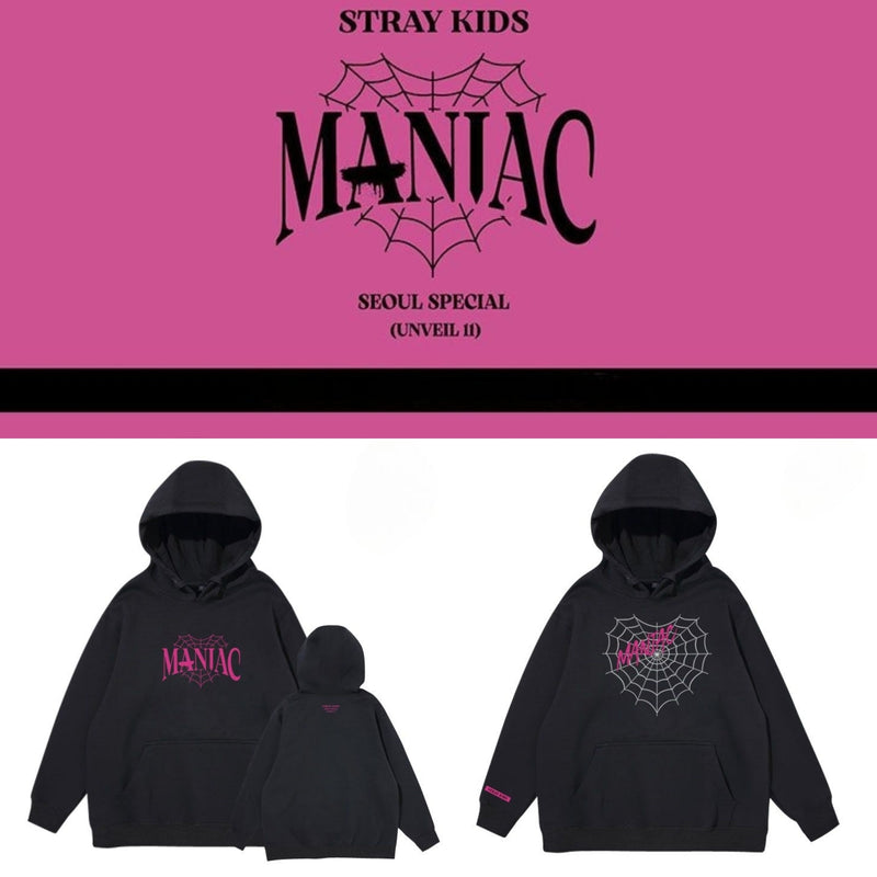 SUDADERA CON CAPUCHA PARA NIÑOS MANIAC STRAY