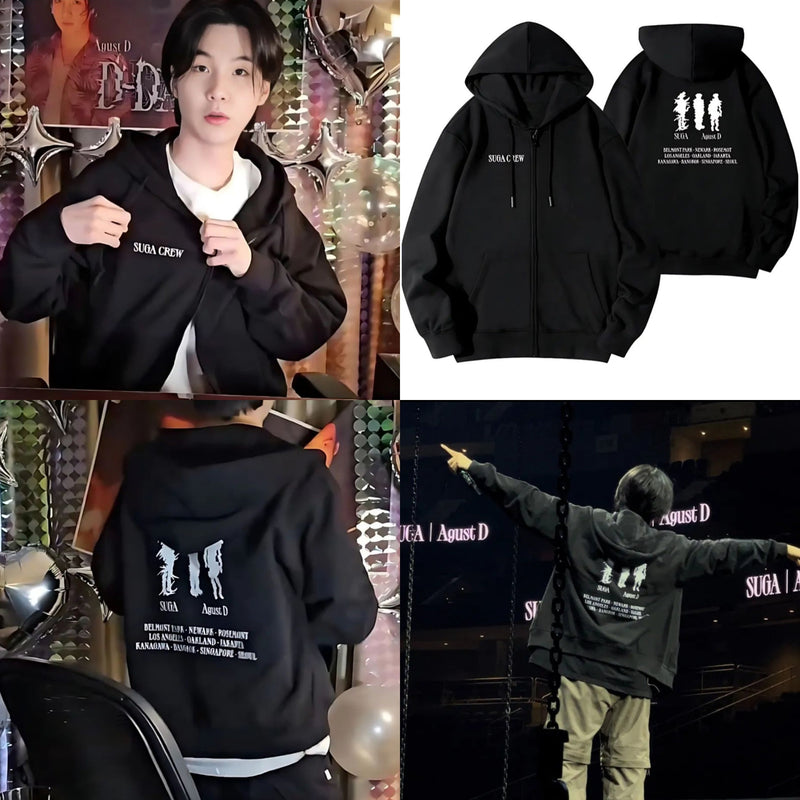 SUGA CREW D'DAY AGUST D HOODIE