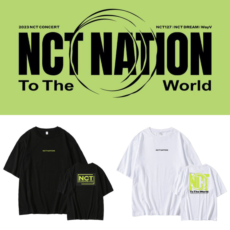 NCT NATION To The World T-SHIRTS 100% COTTON