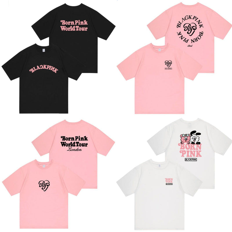 BLACKPINK BORN PINK T-SHIRTS 100% COTTON