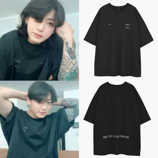 CAMISETA JUNGKOOK BTS 100% ALGODÃO