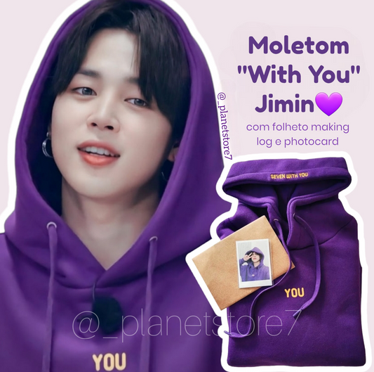 MOLETOM "SEVEN WITH YOU" JIMIN BTS