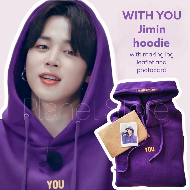 SUDADERA JIMIN TU CON CAPUCHA