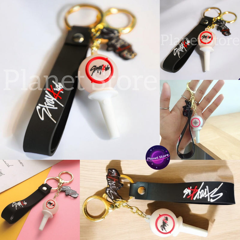 STRAY KIDS LIGHTSTICK KEYRING