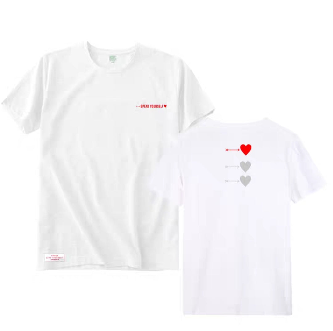 BTS WORLD TOUR L.Y SPEAK YOURSELF T-SHIRTS 100 % BAUMWOLLE