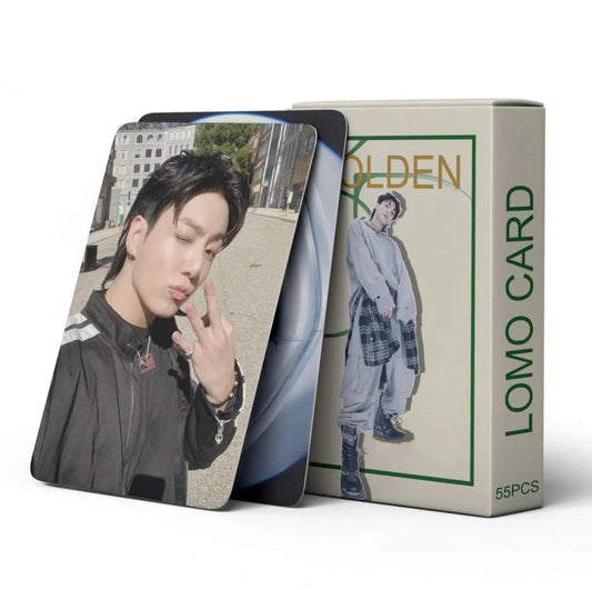 KIT WITH 55 JUNGKOOK GOLDEN PHOTOCARDS