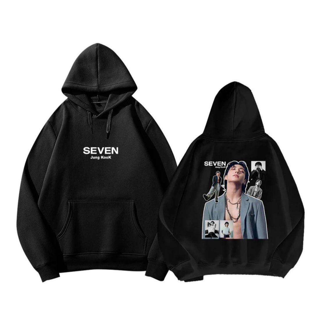 JUNGKOOK HOODIE SEVEN (various colors)