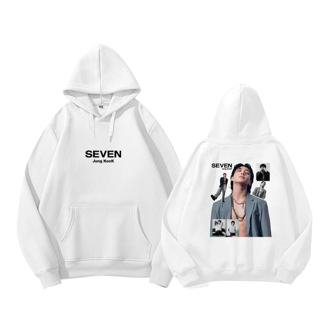 JUNGKOOK HOODIE SEVEN (various colors)