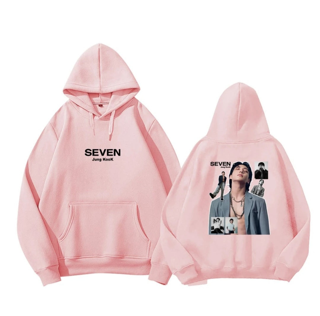 JUNGKOOK HOODIE SEVEN (various colors)